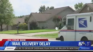 Mail delivery delay in Loudon County