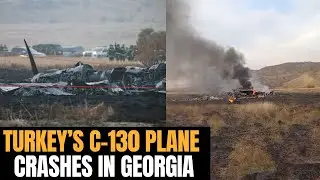 Turkey Crash LIVE: Multiple Dead as Turkey Military NATO Plane Catches Fire, Crashes in Georgia