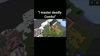 I master deadly combo of mace and spear in minecraft #shortsfeed #minecraft #viral