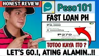 PESOS101-FAST LOAN PH | HONEST REVIEW | LEGIT KAYA ITO? ALAMIN..! |Small King Vlogs