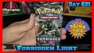 Pokemon Pack Daily FORBIDDEN LIGHT Booster Opening Day 621 - Featuring ThePokeCapital