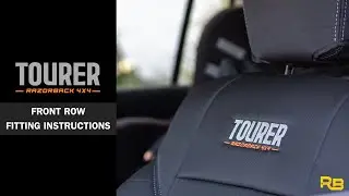 GP9 Tourer Front Row - Seat Cover Fitting Instructions