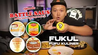 SAUS KEJU LUMER VS MAYONES JEPANG! Battle Saus Viral Bikin Ngiler - FUKUL (Fufu Fajar Kuliner)