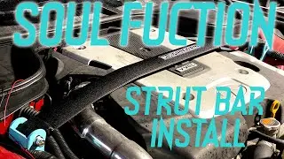 How to install a Strut Bar on a G37 coupe | Soul Function