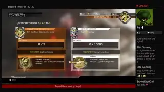 Infinite warfare Zombies,New Bounties & Contacts,Road to 200 Subs!