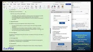 Local. Private. No monthly fees. Use IBM Granite 4 for Contract Analysis in Microsoft Word.