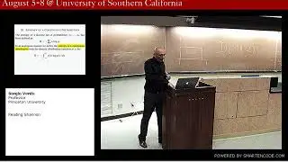 ITSOC School of Information Theory 2010: Sergio Verd&uacute;, Part 2
