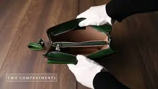 Green Leather Clutch Purse - Decameron  | Time Resistance Official Video