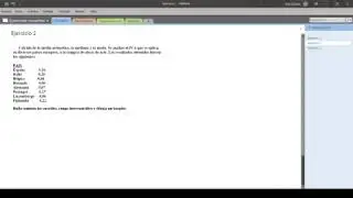 Ejercicio resuelto de Estadística Descriptiva # 2