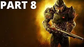 DOOM XBSX Walkthrough Gameplay PART 8 - Chain gun (No Commentary) (Full Game)