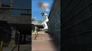 Steezus Christ lands GHETTO BIRD down 40 stairs