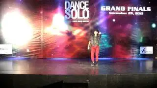 UBelt Dance Solo 2013 FINALS - PUP Sta. Mesa, Angelo Ladimo