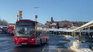 National Express West Midlands Enviro 200 760 Bus Route 44E Hilltop 