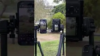 Which would you choose? iPhone 17 Pro vs. Sony FX3. 📱🎥 #cinematic