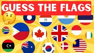 GUESS THE FLAGS (EASY) I 70 FLAGS QUIZ