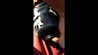 2011 Chevy Camaro alternator remove install notes