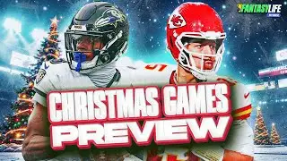 Fantasy Football Christmas Games Preview + Holiday Movie Draft!
