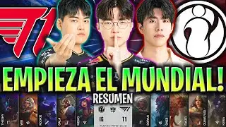 EMPIEZA EL MUNDIAL con una PARTIDA DE INFARTO!😱 | T1 vs IG Game 1 WORLDS 2025 PLAY IN en ESPAÑOL