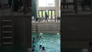 Life Guard On Duty At Great Wolf Lodge, LaGrange GA 2023.