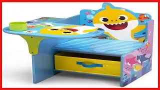 Great product -  Baby Shark Chair Desk with Storage Bin - Ideal for Arts & Crafts, Snack Time, Homes