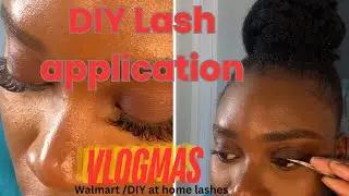 DIY Lash Extensions clusters at Home/Men in Walmart followed me around #diylashextensions #diylash