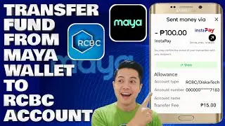 How To Transfer Fund From Maya Wallet To RCBC Savings Account