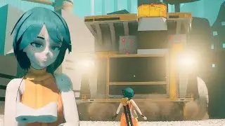 Parkour Through the Ruins of a Megastructure and Fight Construction Equipment | Motorslice Demo