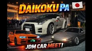 🇯🇵 Daikoku Pa JDM CAR MEET r35 GTR Libertywalk and Paul walker skyline r34 🤯