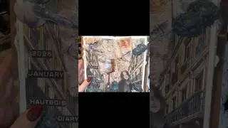 👩&zwj;💼Hautbois vintage journal📜 2026 함께 가자👭 #빈티지다꾸 #다꾸 #asmr #journaling ㆍ