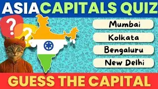 Guess the Capital: Asia & Middle East Edition | Geography Quiz Challenge!