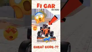 F1 Car Cheat Code 🤯 in Indian Bike Driving 3D New Update 🔥 #shorts #indianbikedriving3d