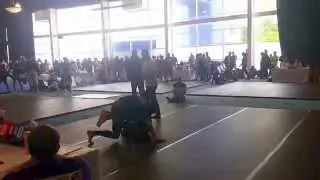 Liam Corrigan Flying Kneebar @ Grapple Nation Europeans