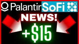 Sofi Stock will Crash due to the Reverse stock split! NEW Palantir PLTR stock price target of $15!