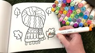 ASMR Color With Me | The Most Satisfying Seven Minutes! (No talking)
