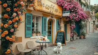 Chill Spring Jazz Caf&eacute; 🌷🎷 Smooth Coffee Music for Relaxing Daily Moments