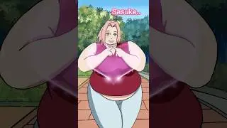 If Sakura Was Fat #shorts #animation #naruto
