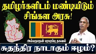 தமிழர்களிடம் மண்டியிடும் சிங்கள அரசு! சுதந்திர நாடாகும் ஈழம்?அய்யநாதன். AYYANATHAN TAMILNADUPOLITICS