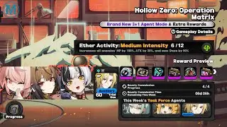 Hollow Zero: Operation Matrix / Ether Activity: 6 / 12 | Zenless Zone Zero 2.6