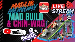 B85: No Limits: Race Car Ramp Track MAD Build and Chin-wag!