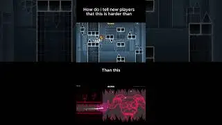 How do i Tell New Players that Every End is harder than Slaughterhouse #geometrydash #memes #gd