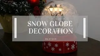 Santa Claus Snow Globe with Sound Activation