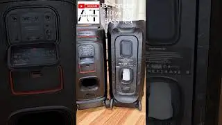 JBL Partybox 310 vs 320 Deep BASS Test