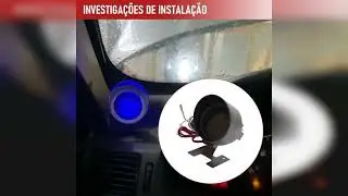 Review: Volt&iacute;metro Marcador Temperatura Automotivo + Adaptador 34mm
