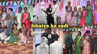 BHAIYA KA SADI 📿🍾|| CHRISTIAN SADI AND HINDU SADI 🫂MIX || ARTI XALXO VLOG ❤️