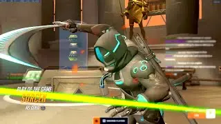 NECROS GENJI GAMEPLAY ON NUMBANI! POTG! [ OVERWATCH 2 SEASON 7 TOP 500 ]