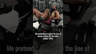 Sorry ladies 😂😂🤣#BootyBuilder #GluteDay #GymComedy #FitnessHumor #NoDistractions