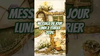 Lundi 2 f&eacute;vrier 2026 #lundi #mondaymotivation #imbolc #messagedujour #tiragedujour #guidance #astro