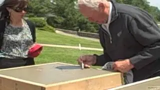 Detroit Legends Plaza - Gordie Howe Cement Hand Casting