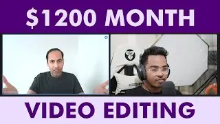 Zoom Meeting with Client for Video Editing $1200 Month | Video Editing Buyer Meeting | Bayzid