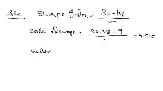 Portfolio performance Evaluation 1